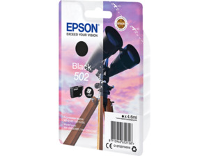 EPSON 502 INK Schwarz (C13T02V14010)
