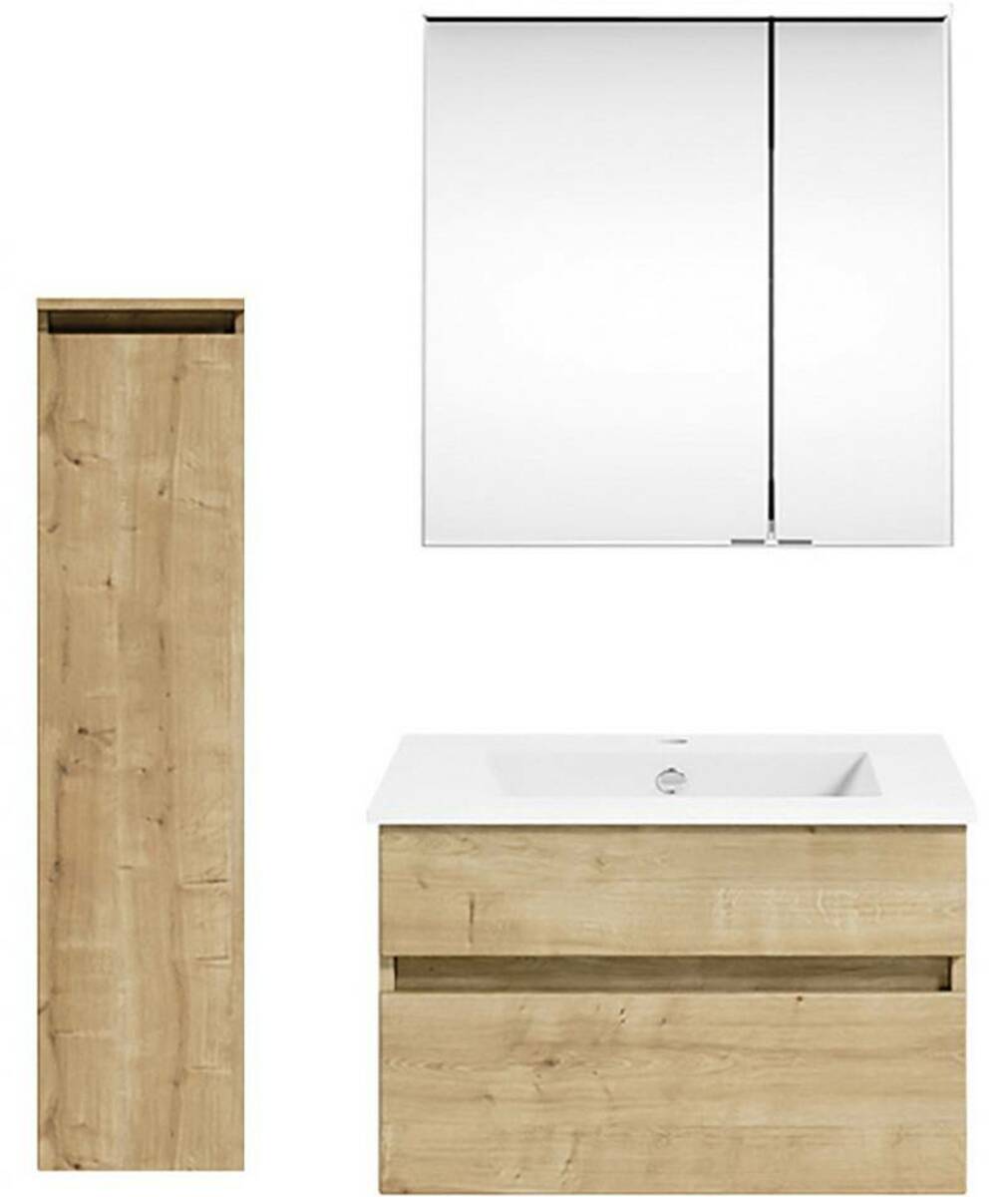 Bild 1 von Puris Badkombination GET2YOU 21, Holznachbildung