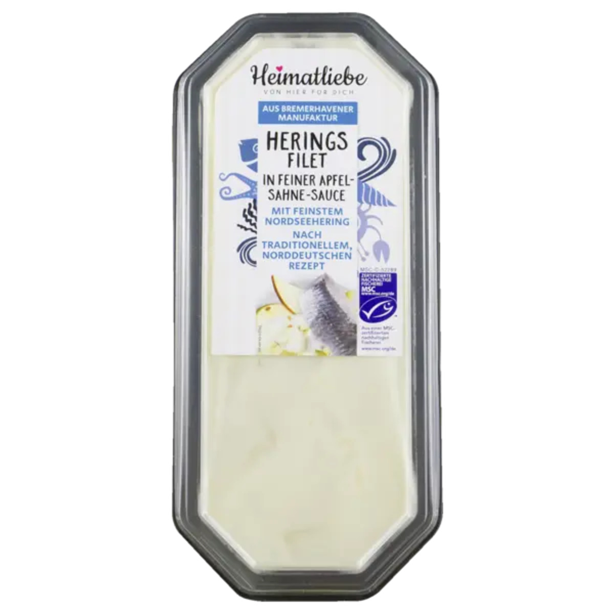 Bild 1 von Räucher-Matjes-,
Heringsfilet in Sahnesauce