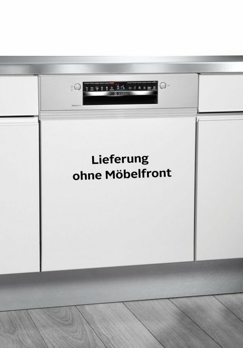 Bild 1 von BOSCH teilintegrierbarer Geschirrspüler, SMI4EVS10E, 13 Maßgedecke