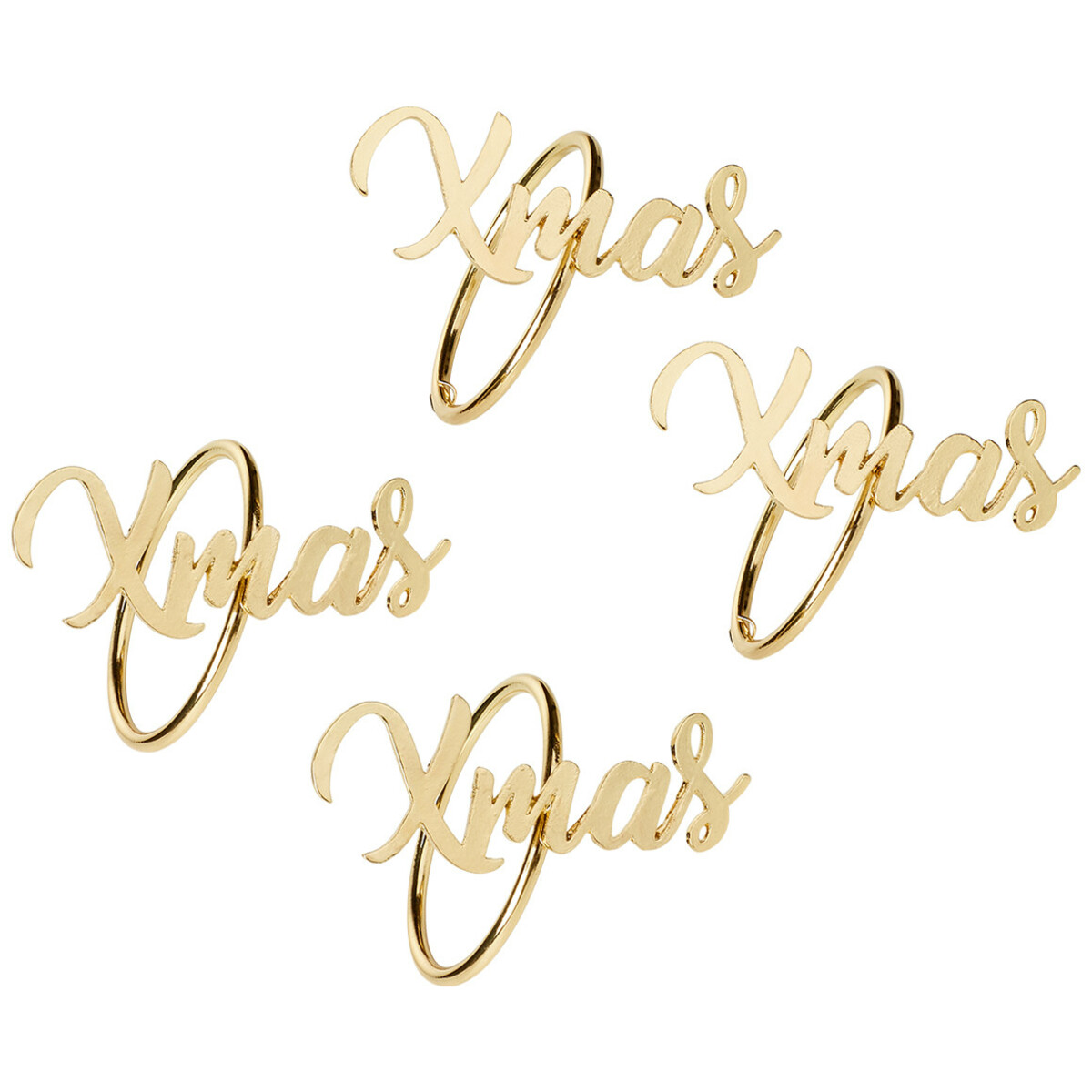 Bild 1 von 4 Serviettenringe aus Metall