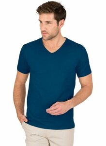 Trigema T-Shirt TRIGEMA V-Shirt aus 100% Bio-Baumwolle (kbA)