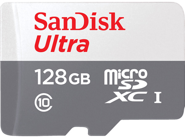 Bild 1 von SANDISK Ultra UHS-I mit Adapter für Tablets, Micro-SDXC Speicherkarte, 128 GB, 120 MB/s