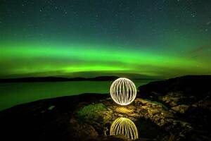 Kollektion Wiedemann Bild &quot;AURORA ORB&quot;,...