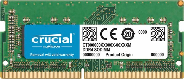 Bild 1 von Crucial 32GB DDR4 2666 MT/s CL19 PC4-21300 SODIMM 260pin for Mac Laptop-Arbeitsspeicher