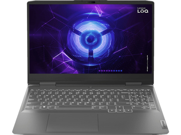 Bild 1 von LENOVO Lenovo LOQ 15, Gaming Notebook mit 15,6 Zoll Display, Intel® Core™ i5 Prozessor, 16 GB RAM, 512 SSD, Storm Grey