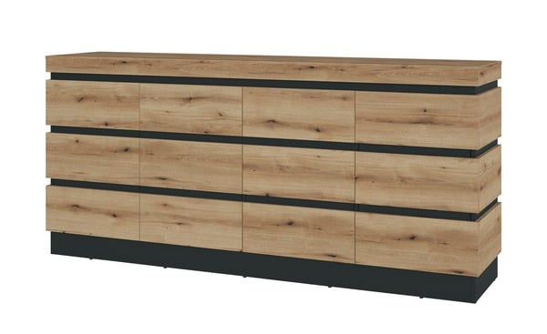 Bild 1 von Kommode  Corte holzfarben Maße (cm): B: 201 H: 93 T: 45 Kommoden & Sideboards