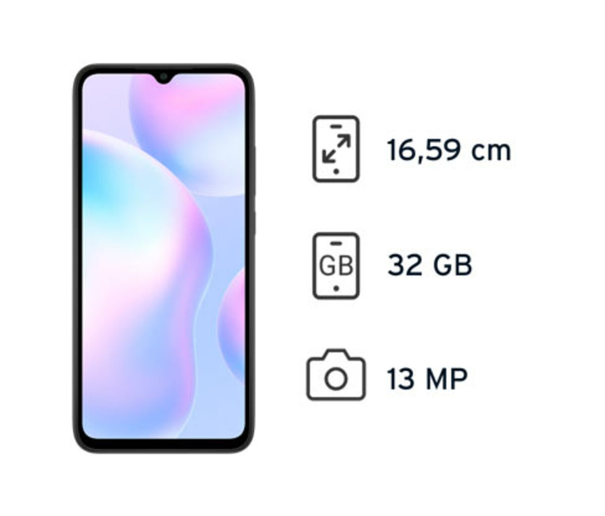 Bild 1 von Xiaomi Redmi 9A granit gray