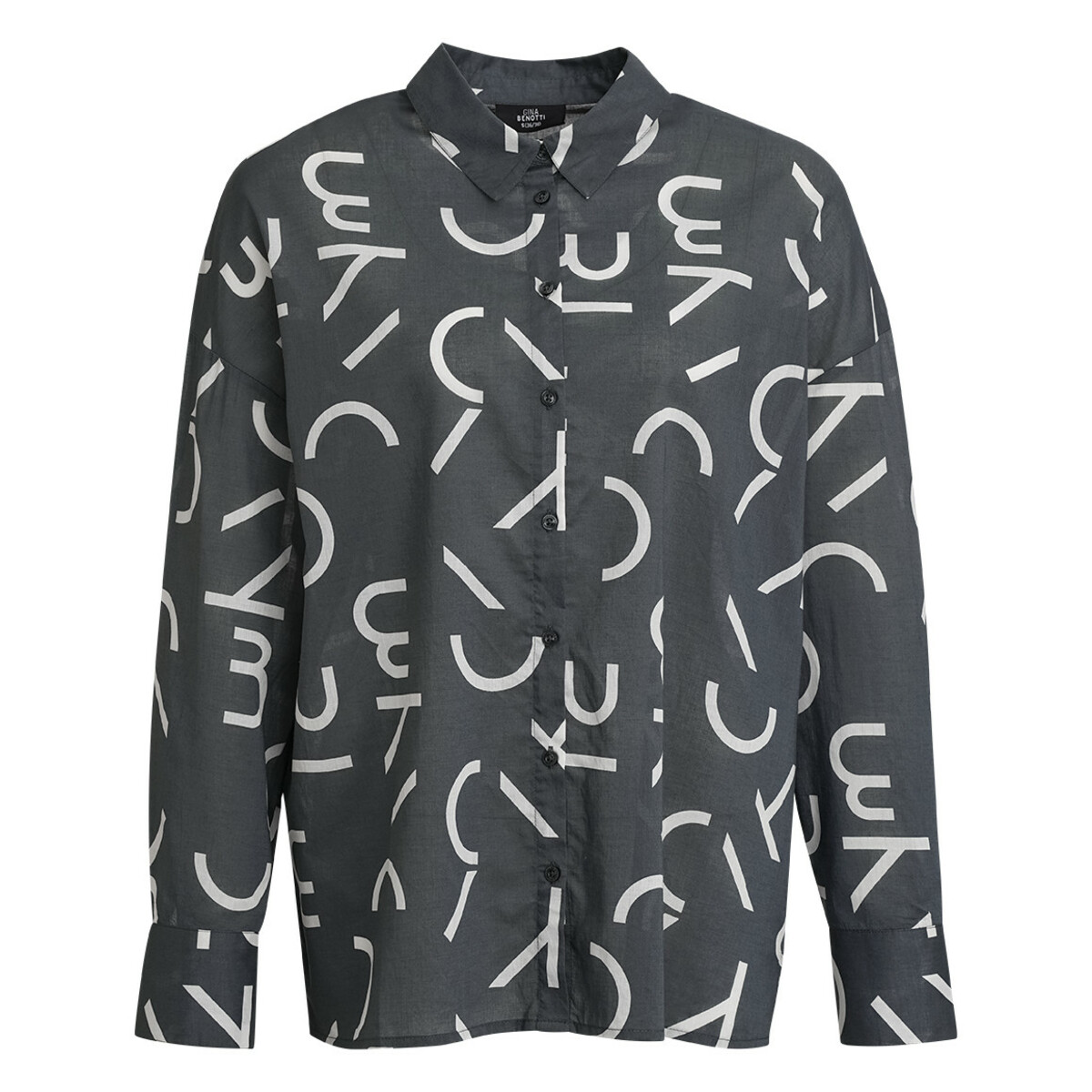 Bild 1 von Damen Hemdbluse mit Allover-Print