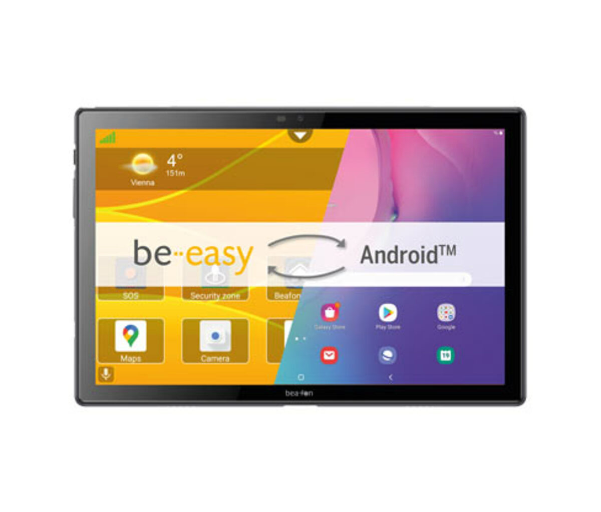 Bild 1 von Bea-fon TAB-Pro TL20 3 + 32 GB LTE Tablet silber inkl. Schutzhülle