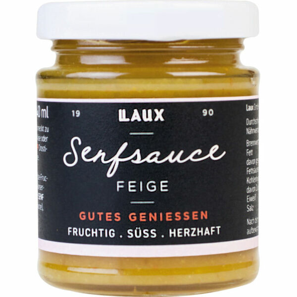 Bild 1 von LAUX Feinkost Senfsauce Feige