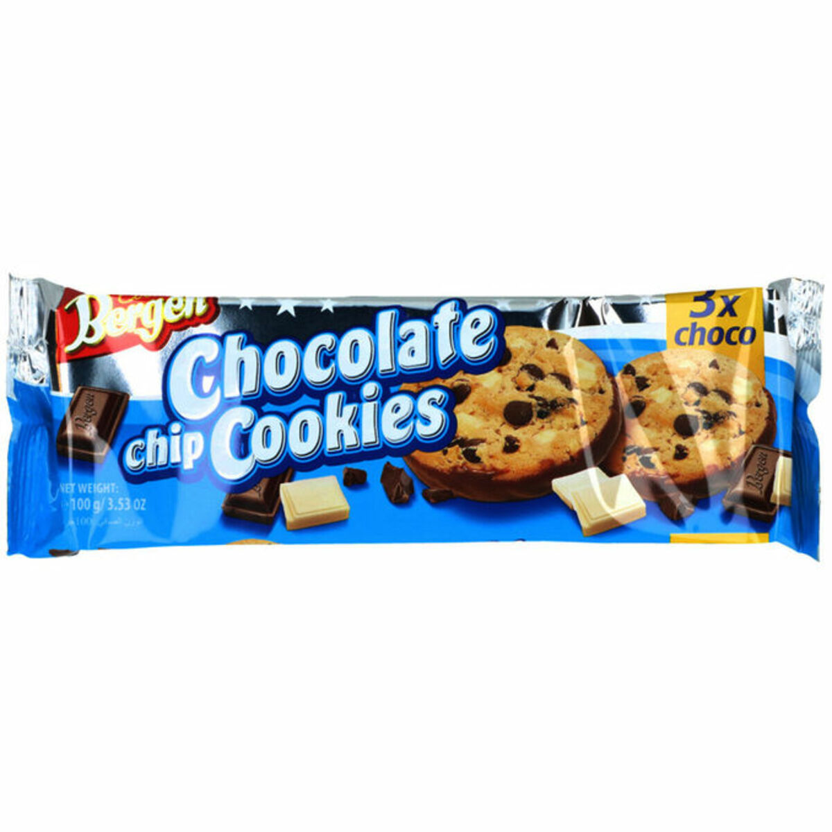 Bild 1 von bergen 2 x Triple Chocolate Chip Cookies