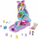 Bild 1 von Polly Pocket Spielwelt Mama und Joey Känguru Tasche, mit 2 Puppen