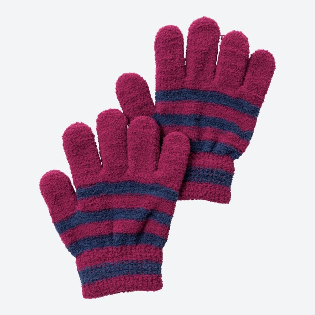 Bild 1 von Kinder-Strickhandschuhe mit Streifenmuster