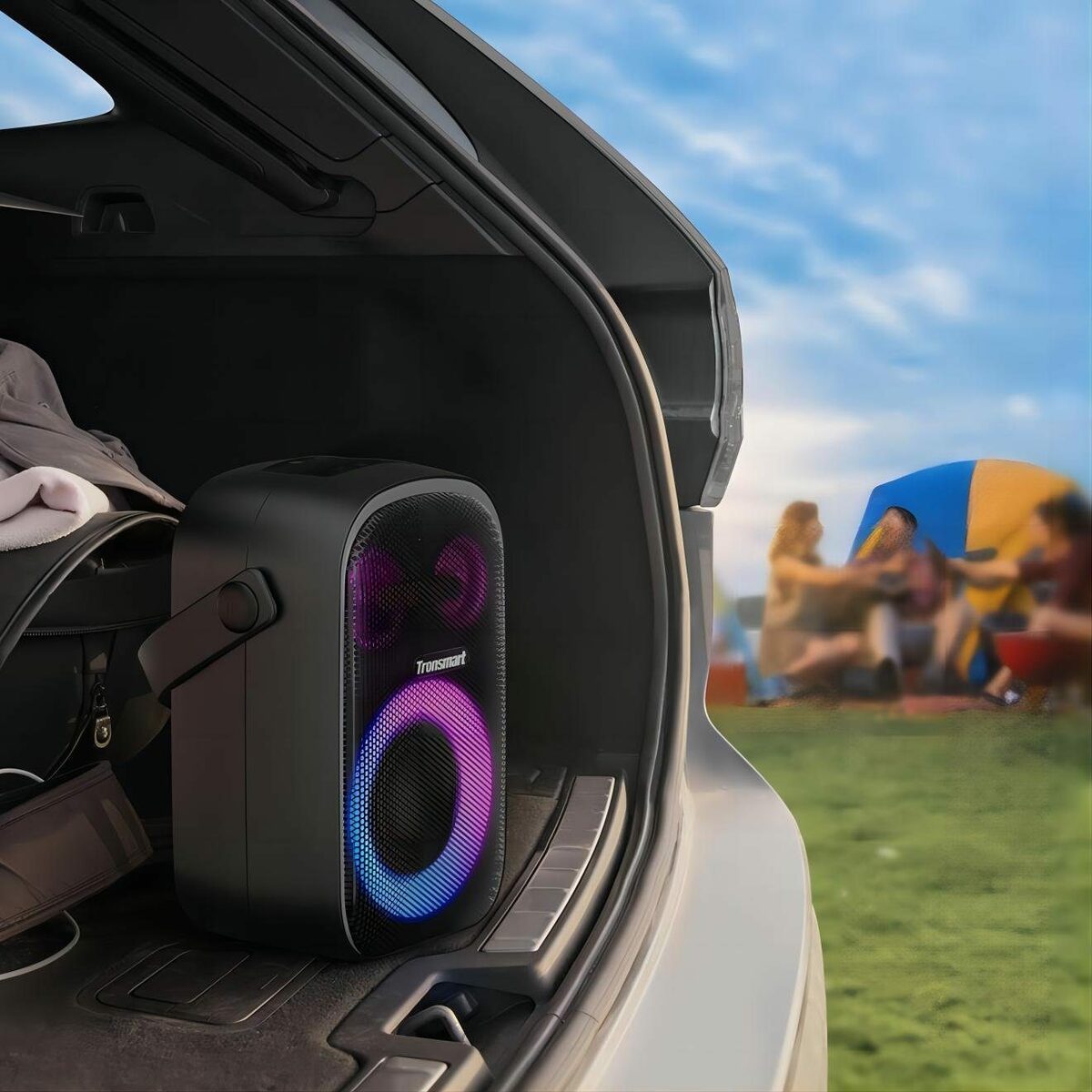 Bild 4 von Tronsmart Halo 100 Stereo Bluetooth-Lautsprecher (Bluetooth, 60 W, Prächtige Lichteffekte)
