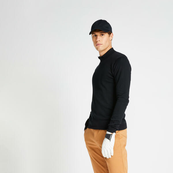 Bild 1 von Golf Pullover Rundhals MW500 Herren schwarz