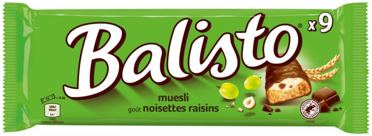 Bild 1 von Balisto Müsli-Mix Schokoriegel Multipack
