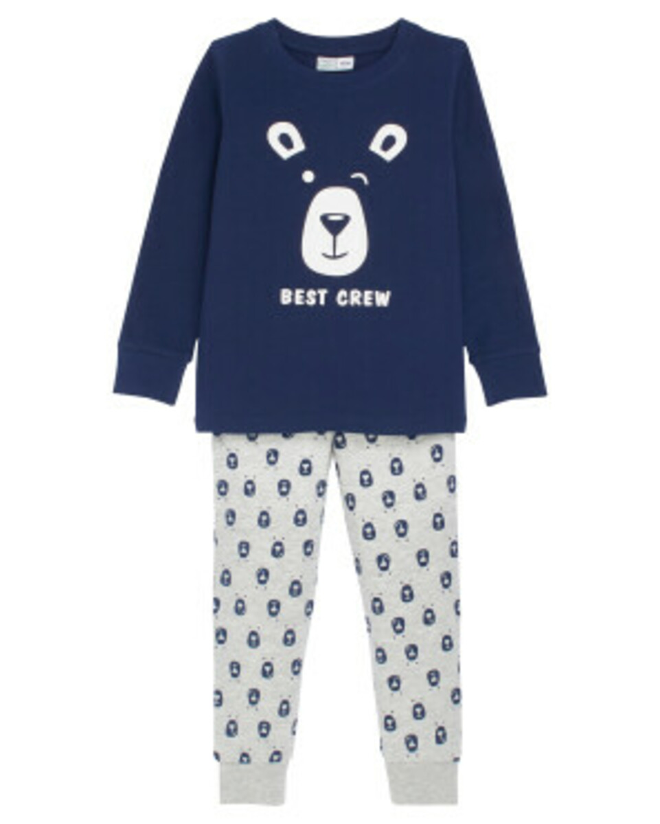 Bild 1 von Pyjama
       
      Identic Nature 2-tlg. Set
   
      indigo blau
