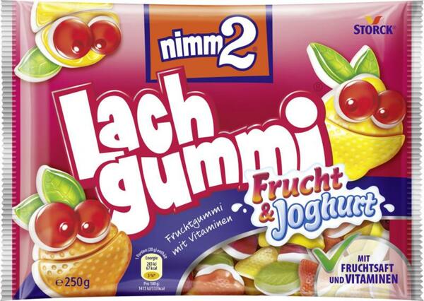 Bild 1 von Nimm2 Lachgummi Frucht & Joghurt