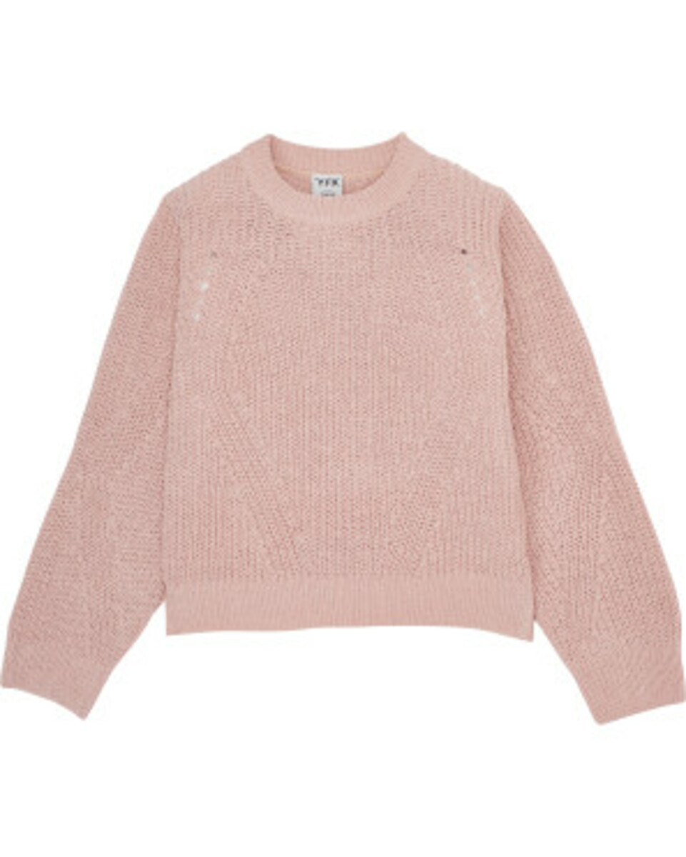 Bild 1 von Strickpullover
       
      Y.F.K. Rundhalsausschnitt
   
      rosa