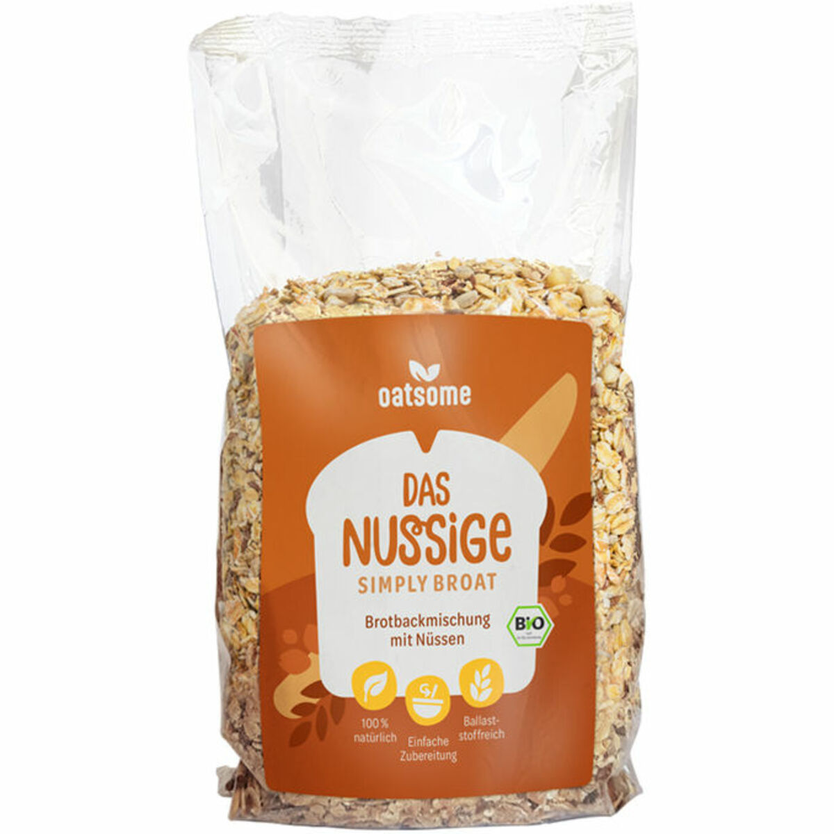 Bild 1 von Oatsome BIO Brotbackmischung mit Nüssen