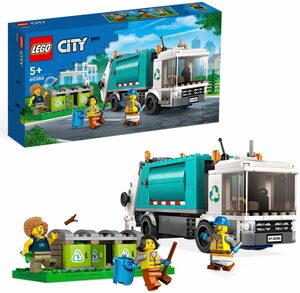 LEGO® Konstruktionsspielsteine Müllabfuhr (60386), LEGO® City, (261 St), Made in Europe