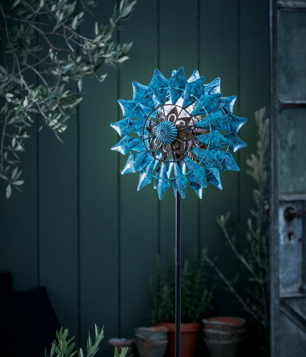 Bild 2 von Dehner Solar Windrad Mola, ca. B32/H122/T32 cm