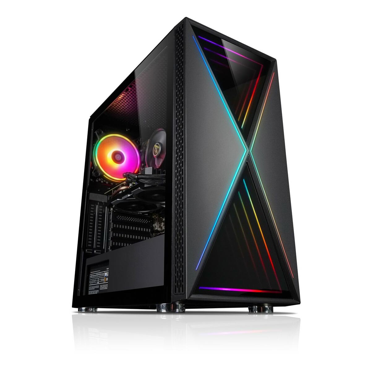 Bild 1 von Gaming PC Hunter V AMD Ryzen 7 5800X, 16GB DDR4, NVIDIA RTX 4070 Ti 12 GB, 1TB SSD, Windows 11