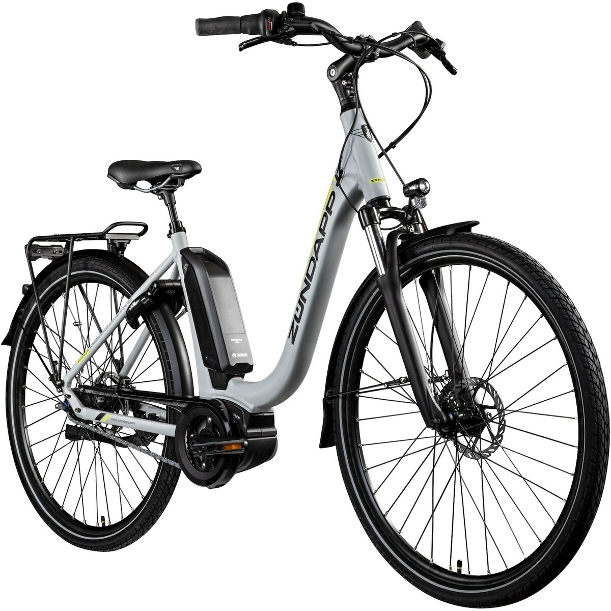 Bild 1 von Zündapp X300 E Bike Damenfahrrad 155 - 180 cm Stadtrad Pedelec 7 Gang Shimano Schaltung Cityrad mit Bosch Mittelmotor Hollandrad