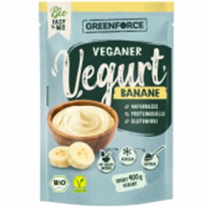 GREENFORCE BIO veganer Joghurt Mix Banane