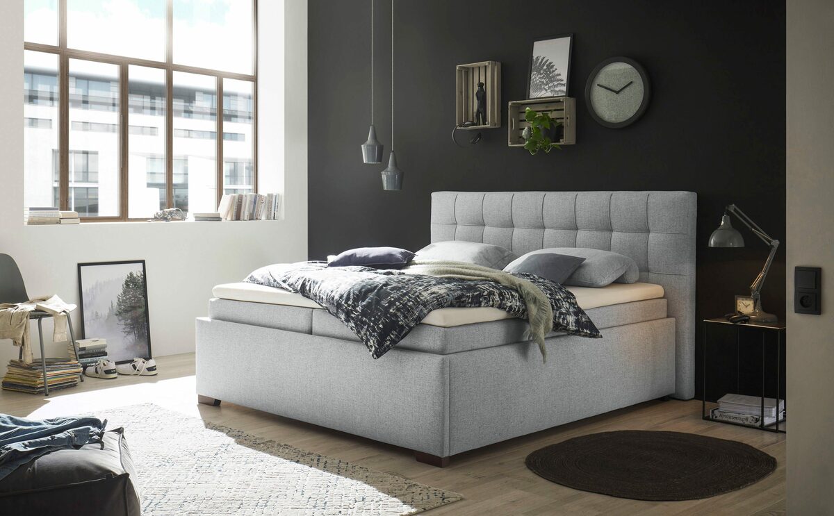 Bild 1 von ED EXCITING DESIGN Boxbett Artos, inkl. zwei Bettkästen