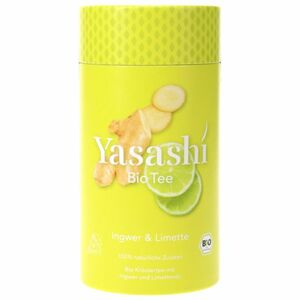 Yasashi BIO Kräutertee Ingwer & Limette