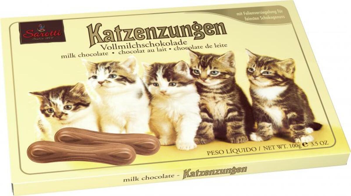 Bild 1 von Sarotti Katzenzungen Vollmilch