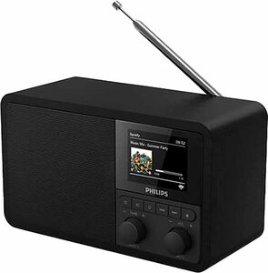 Philips TAPR802/12 Internet-Radio (Digitalradio (DAB), UKW mit RDS, 3 W)