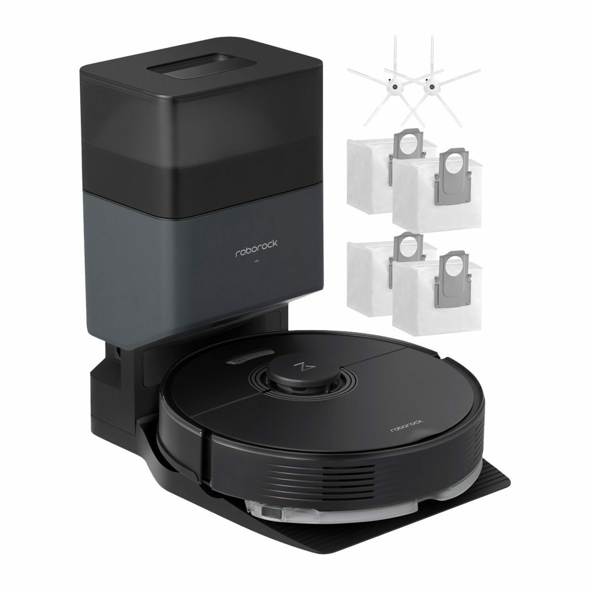Bild 1 von Roborock Saugroboter Q7 Max+ mit Zubehör-Set, 58,00 W, 4200Pa, Intelligente Staubsammlung, mit Saugstation (2,5L), Teppichboden reinigen, 3D-Map, LiDAR-Navigation, App-Steuerung