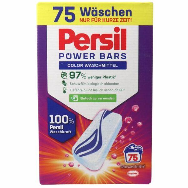 Bild 1 von Persil Power Bars Colorwaschmittel