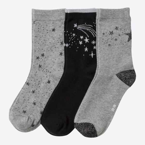 Bild 1 von Damen-Socken mit verschiedenen Mustern, 3er-Pack