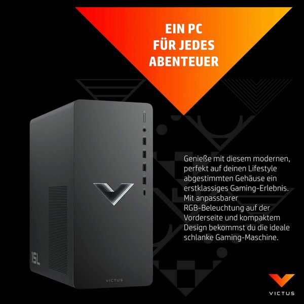 Bild 3 von HP Victus TG02-1212ng Gaming-PC (Intel Core i7 13700F, GeForce RTX 4060 Ti, 32 GB RAM, 1000 GB SSD, Luftkühlung)