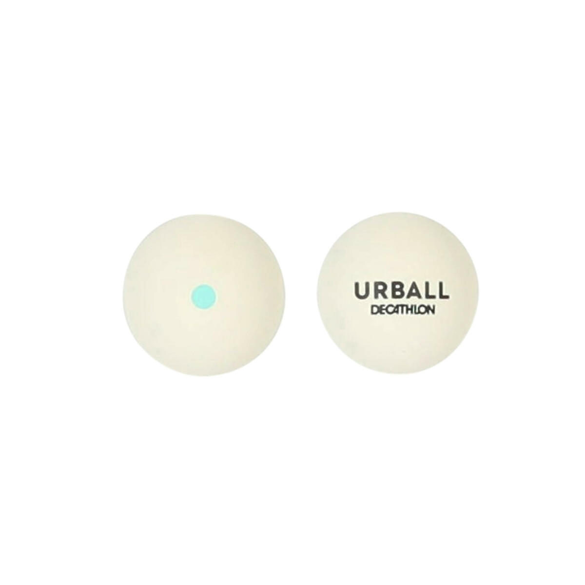 Bild 1 von Pelota (Ball) für Vollgummi-Pala GPB 100 weiss grüner Punkt