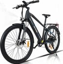 Bild 1 von HITWAY E-Bike Elektrofahrrad 26 Zoll Pedelec E-Citybike 36V 12Ah, 35-90km Pedalassistenzmodus Shimano 7 Gängen