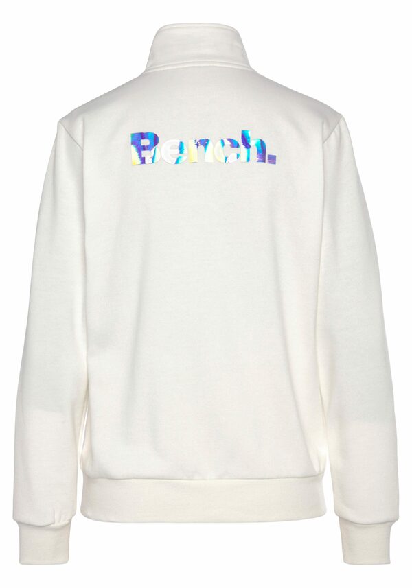 Bild 2 von Bench. Sweatjacke -Loungejacke mit Stehkragen und glänzendem Logodruck, Loungewear