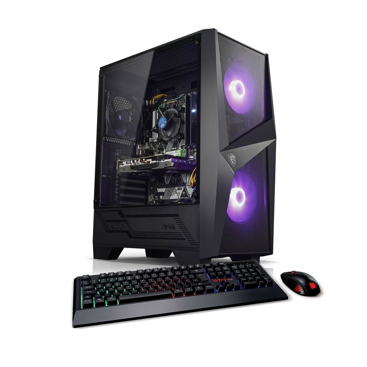 Bild 1 von Gaming PC Firestorm 12 Intel Core i5-12400F, 32GB RAM, AMD Radeon RX 7600, 1TB SSD, 2TB HDD, Windows 11