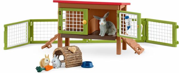 Bild 1 von Schleich® Spielwelt FARM WORLD, Kaninchenstall (42420)