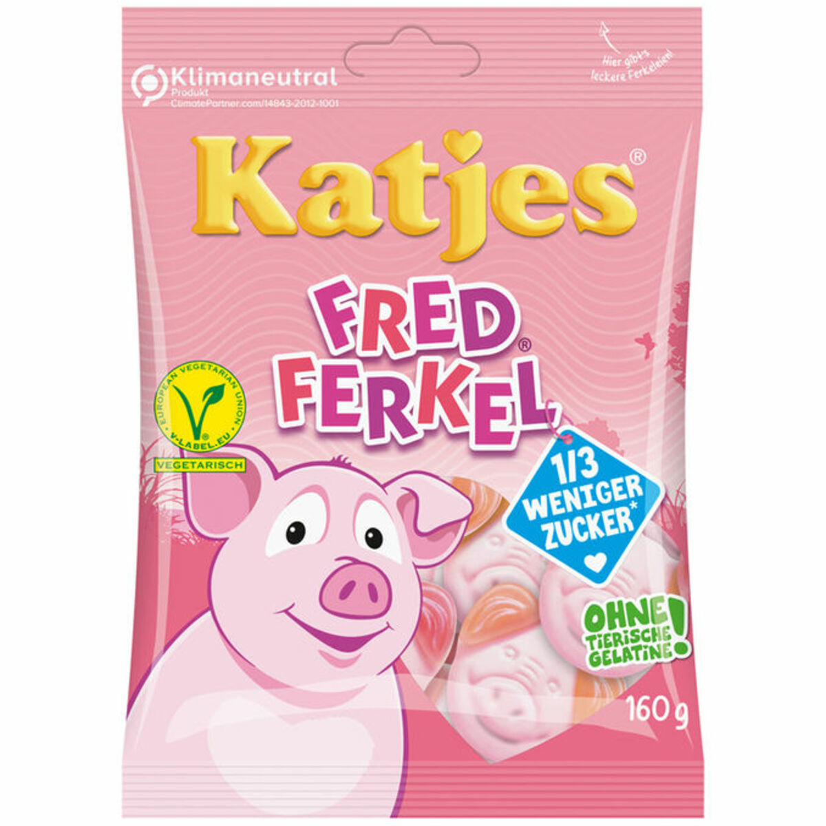 Bild 1 von Katjes 2 x Fred Ferkel Fruchtgummis