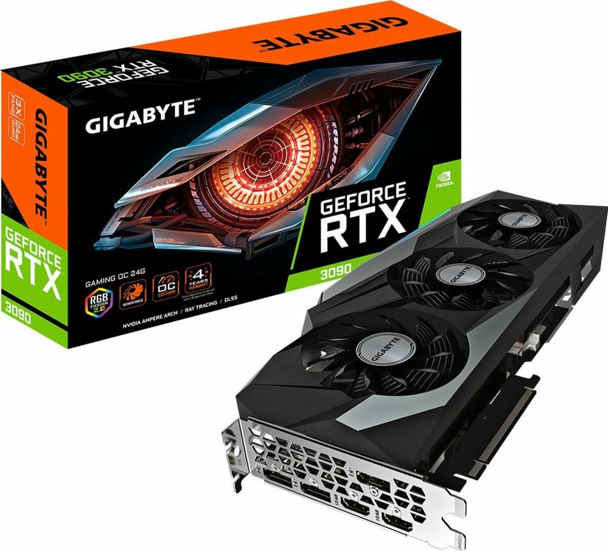 Bild 1 von Gigabyte GeForce RTX™ 3090 GAMING OC Grafikkarte (24 GB, GDDR6X)