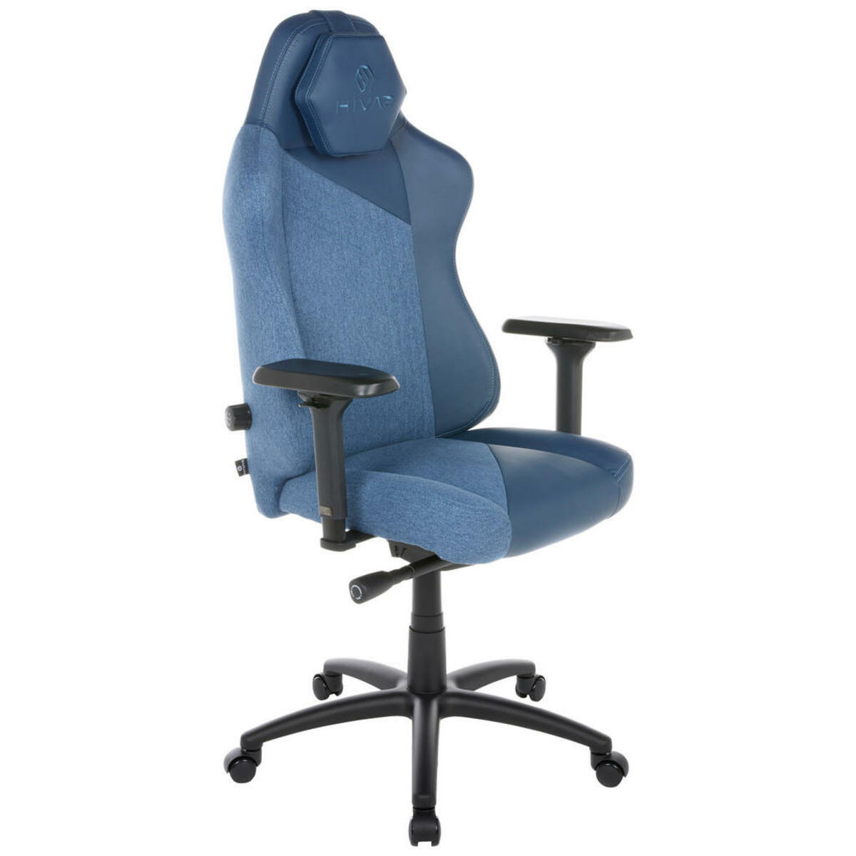 Bild 1 von Hivar GAMINGSTUHL Blau, Dunkelblau