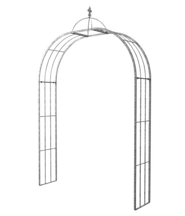 Bild 2 von Dehner Metall-Rosenbogen Spitze, ca. B40/H45/T40 cm