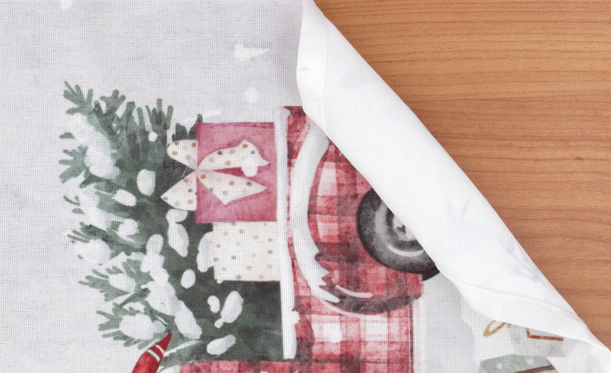 Bild 4 von Platzset Weihnachtsauto