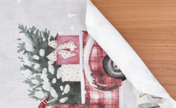 Bild 4 von Platzset Weihnachtsauto