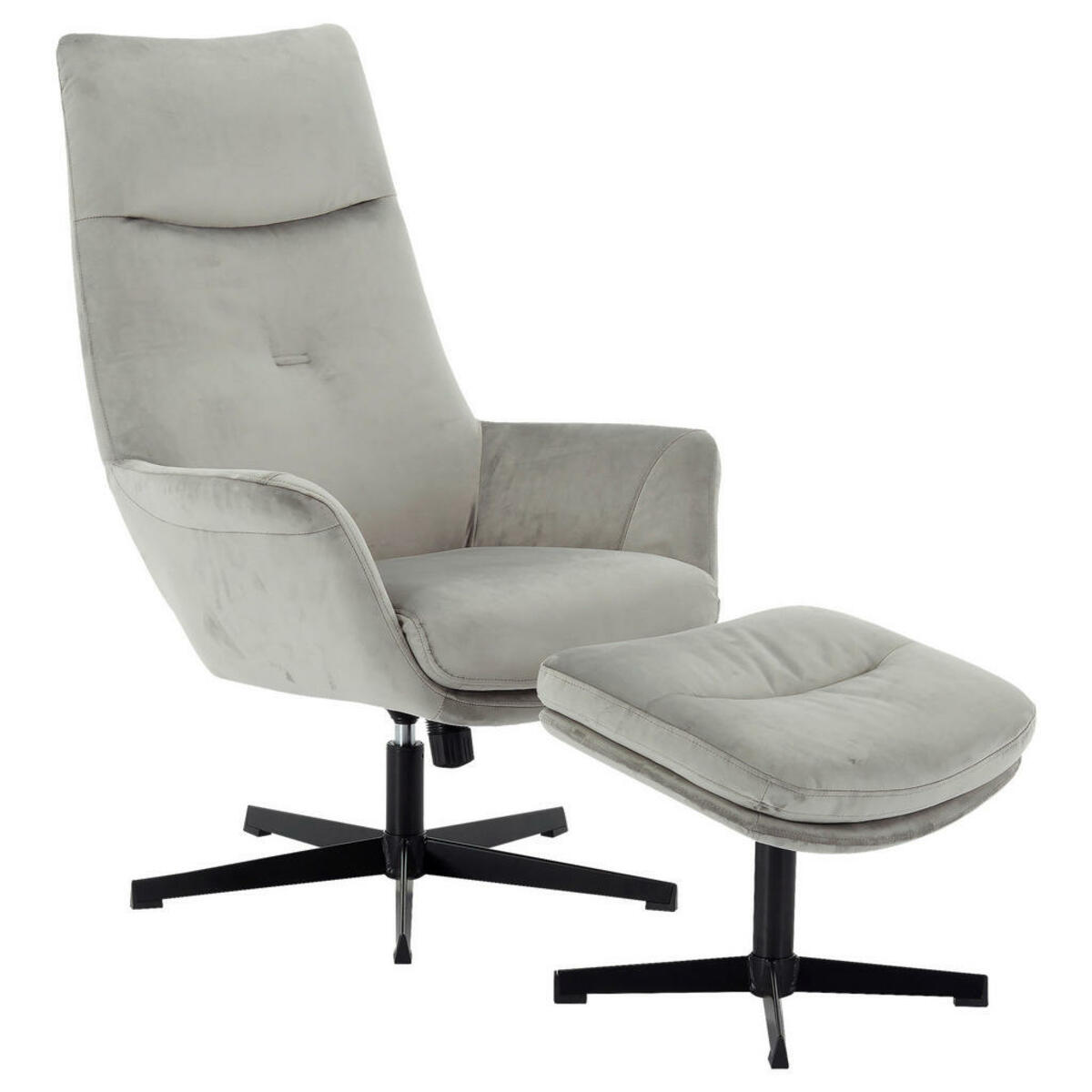 Bild 1 von Hom`in RELAXSESSELSET Grau, Schwarz